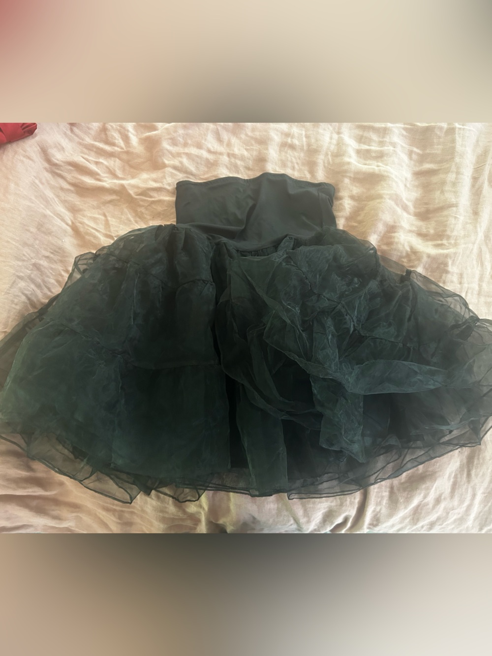 Black Tulle Party Skirt
